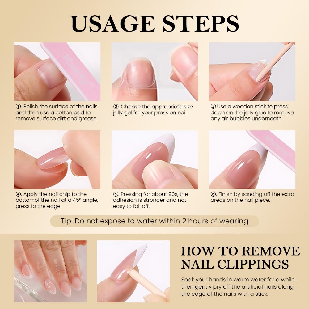 evpct storage showing reusable nails ready for next wear convenience
