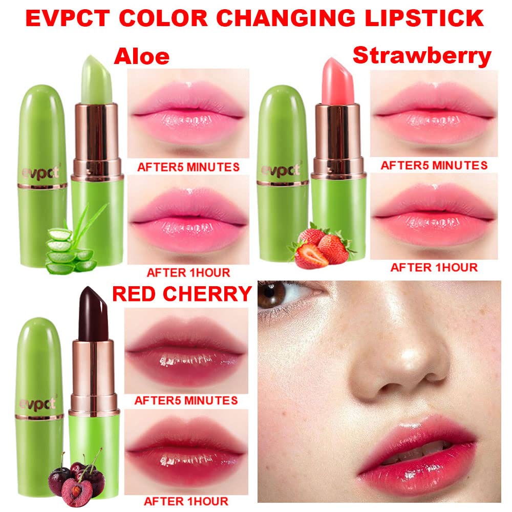 evpct strawberry stick macro showing nourishing, glossy finish