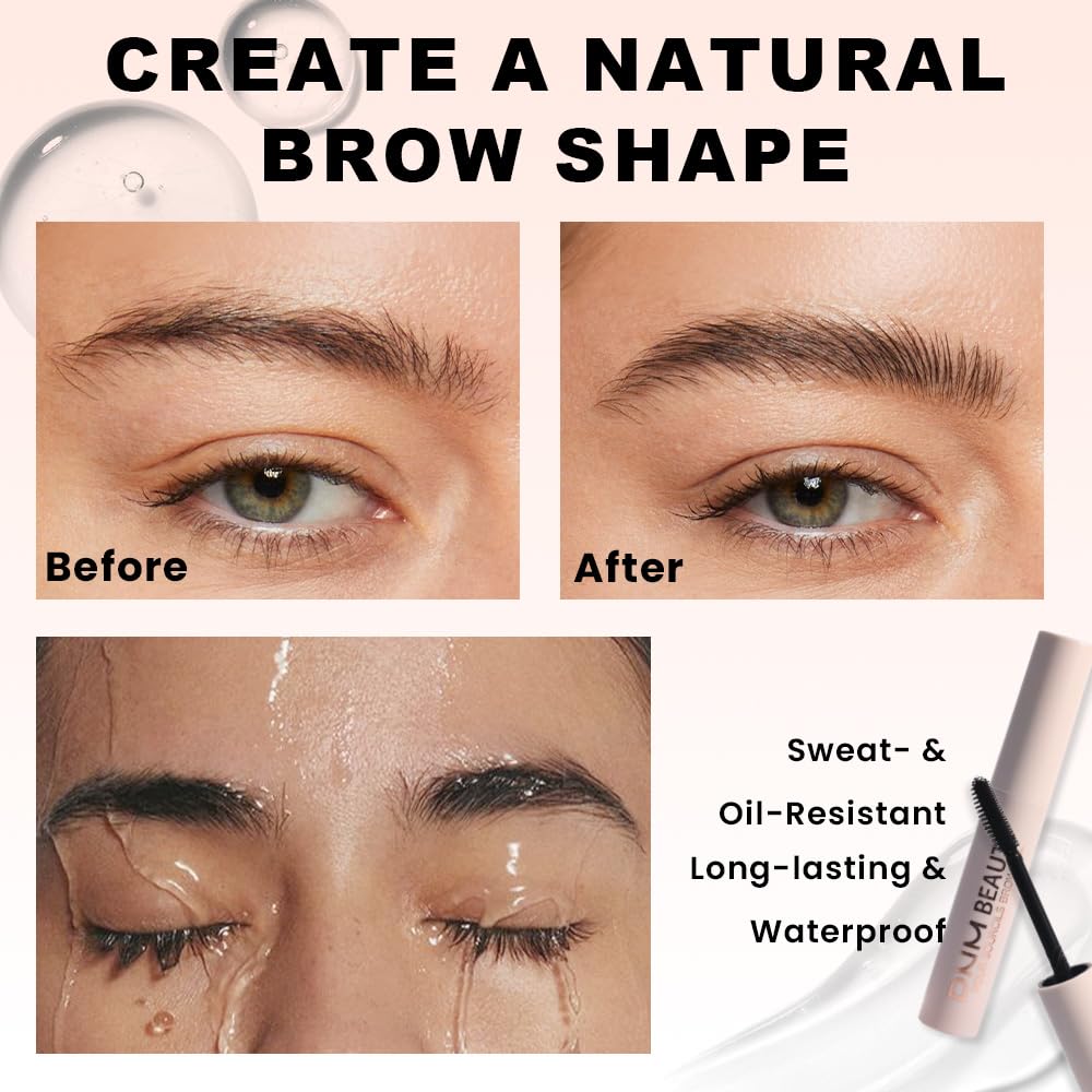 evpct clear gel texture on palm highlighting smooth blendable finish benefit