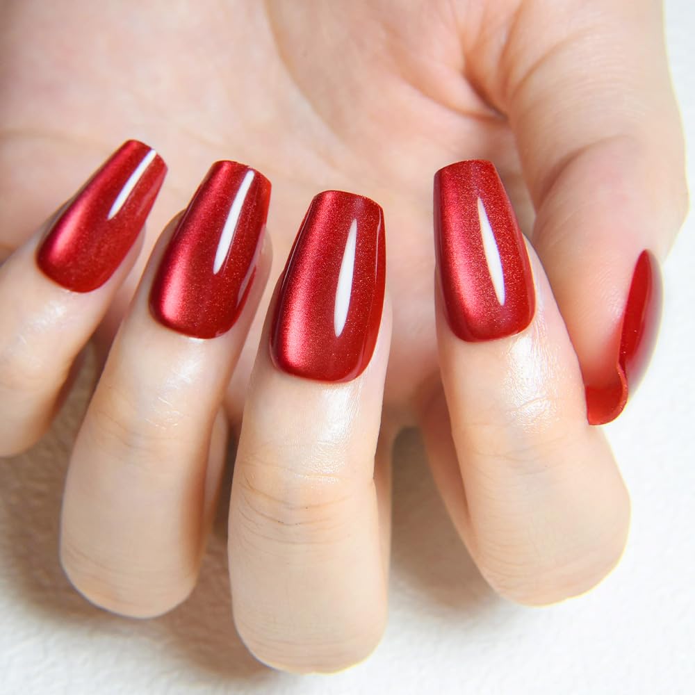 evpct metallic glitter surface texture highlighting glossy salon finish