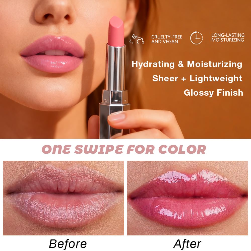 evpct creamy texture close-up swirled on skin, shows hydrating glossy finish and smooth glide