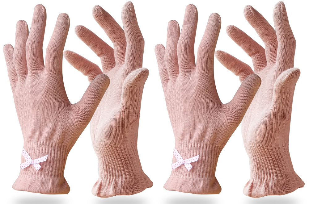 Evridwear front packaging showing two pink glove pairs and product name