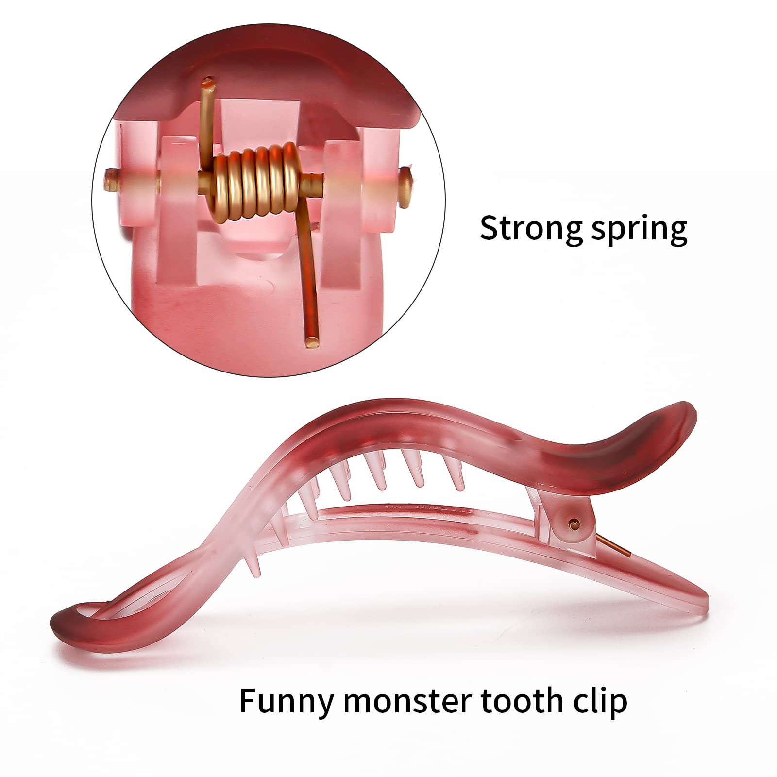 EWSNM textured alligator teeth detail preventing slip and protecting hair benefit