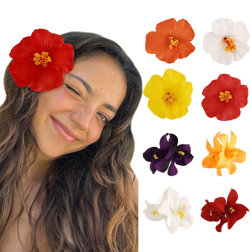 Exacoo front packaging showing colorful hibiscus clips and variety benefit