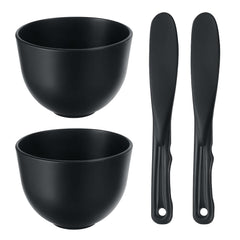 Exircy black bowl front view showing compact shape and durability benefit