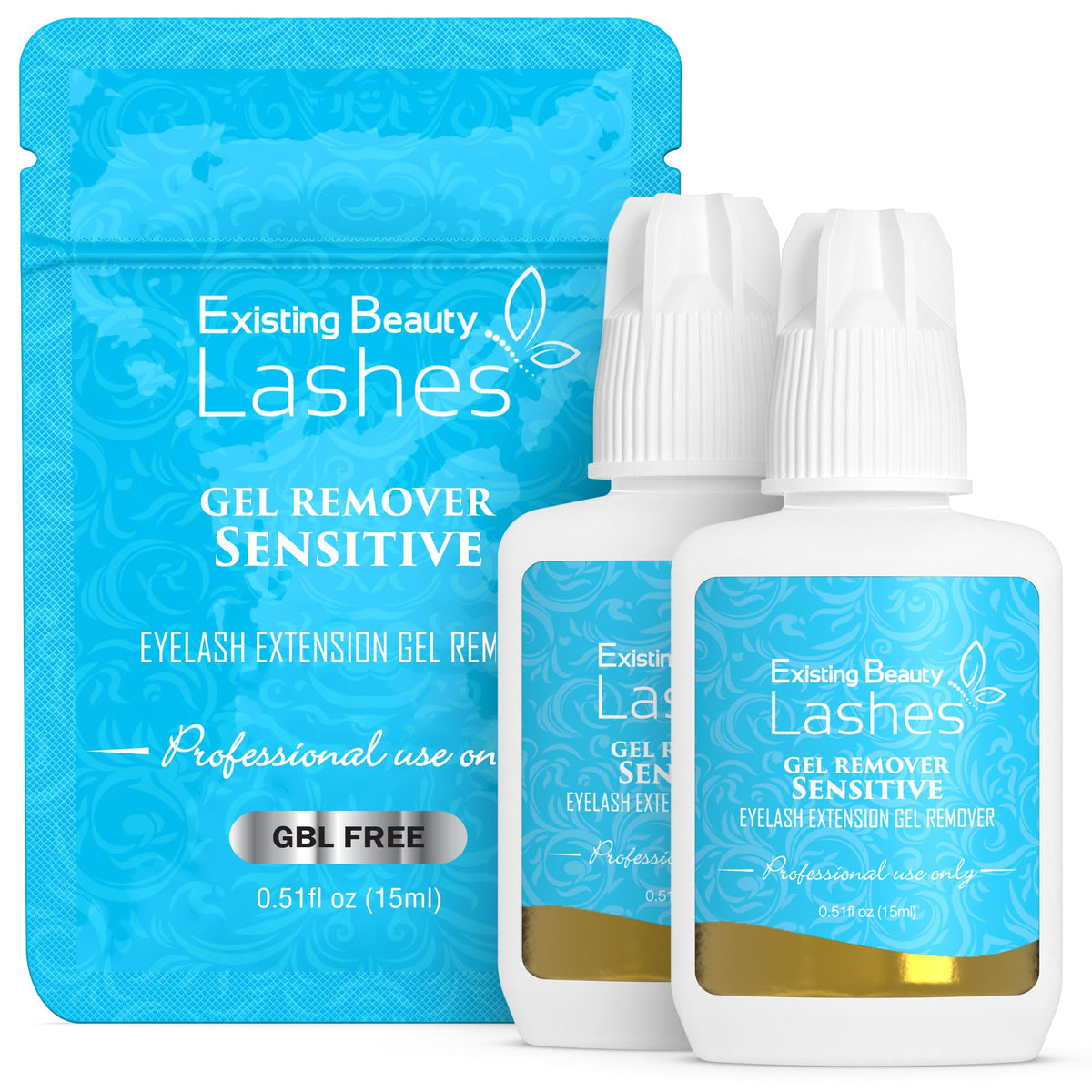 Existing Beauty front packaging showing two 15ml tubes and brand clarity benefit