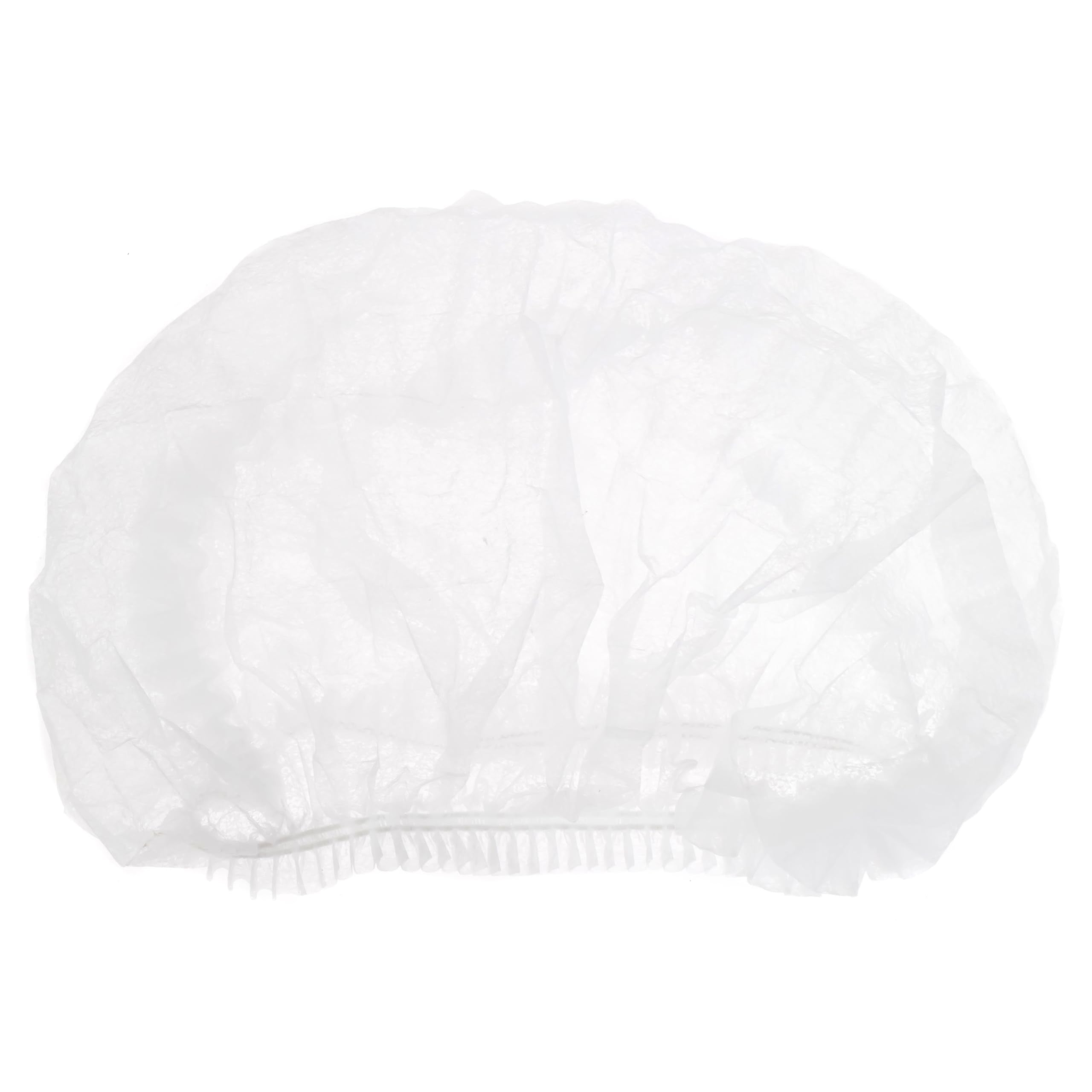 Existing Beauty disposed hair net in bin illustrating clean single-use practice