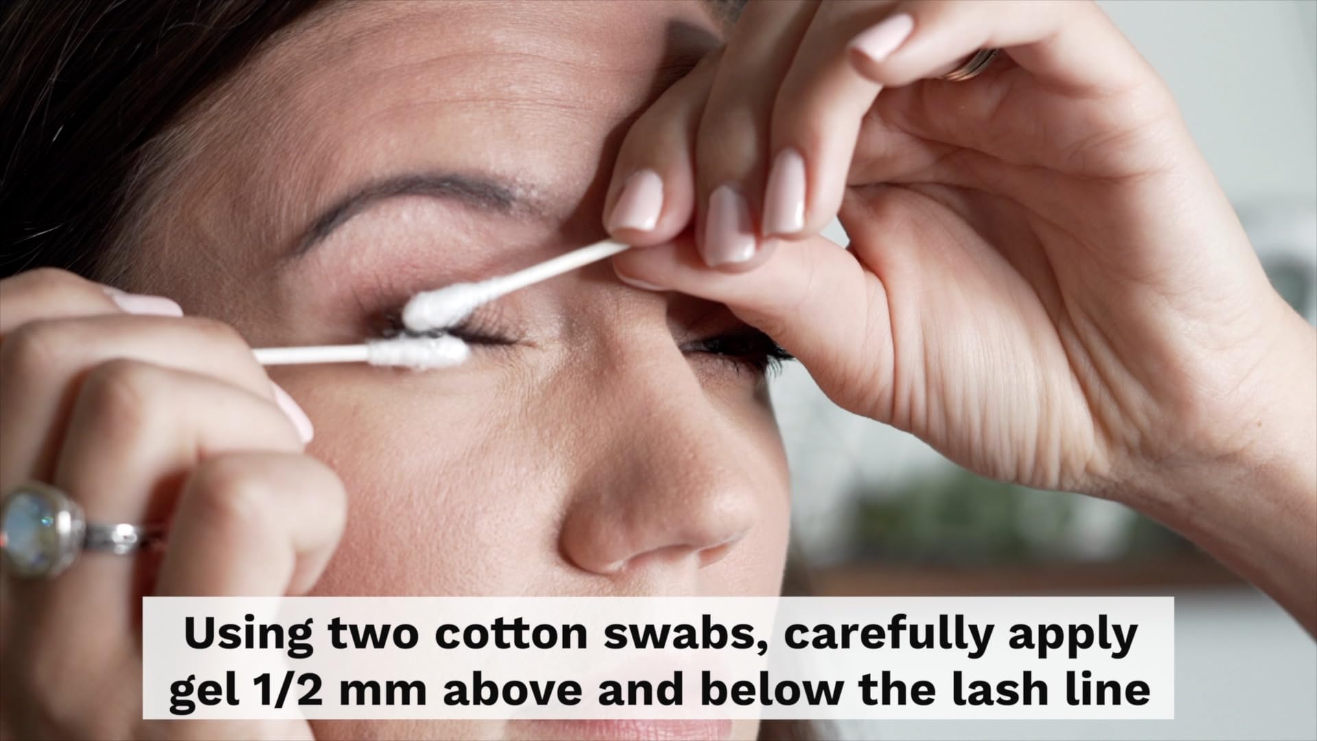 Existing Beauty tube held in hand indicating compact travel-friendly size benefit