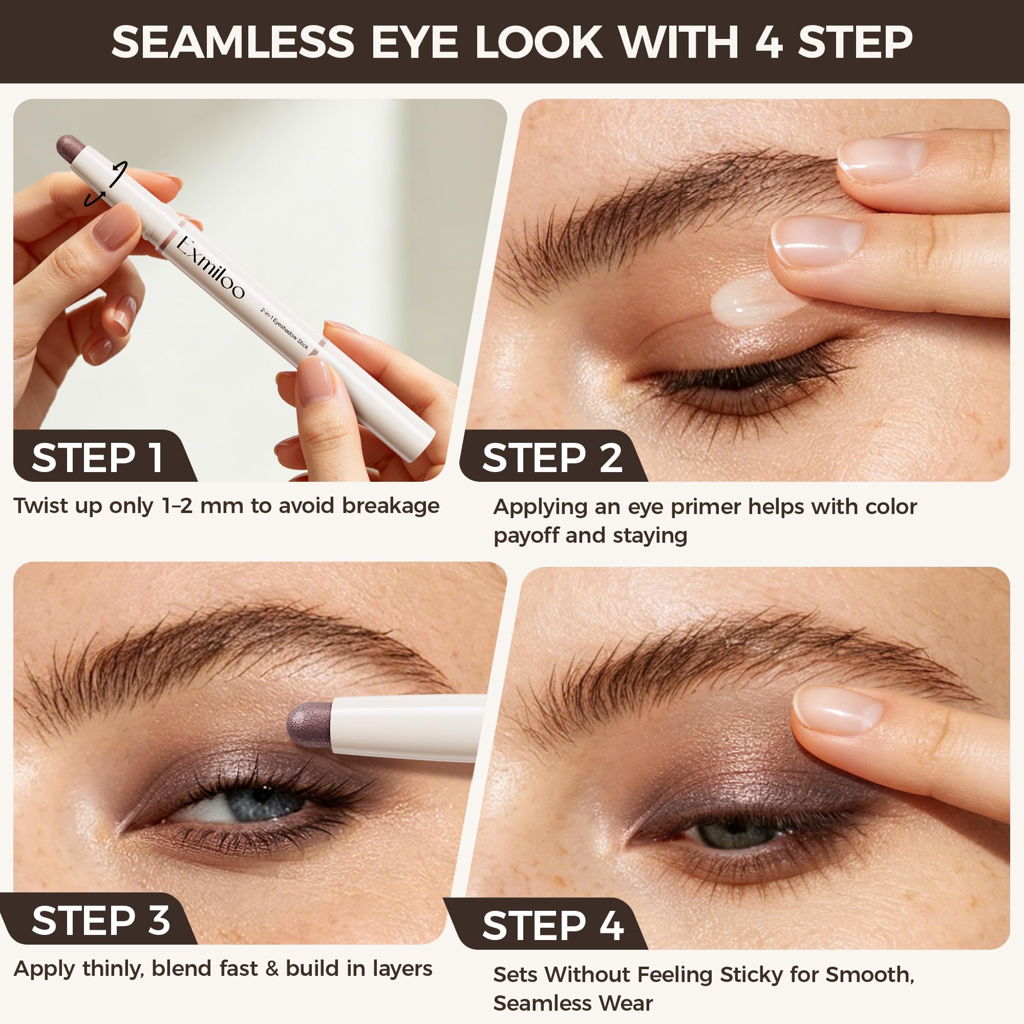 exmiloo on dressing table with mirror for effortless everyday makeup application