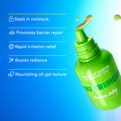 Experiment Buffer Jelly open dropper with jelly-oil texture for precise dosing