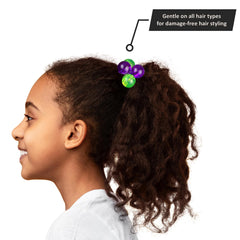 EXPRESSIONS ponytailer used to create a neat bun for durable styling