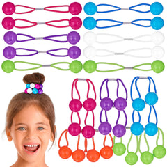 EXPRESSIONS front packaging showing 20pc ponytailers and vibrant colors
