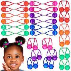 EXPRESSIONS front packaging showing 24 colorful ponytail balls and value savings