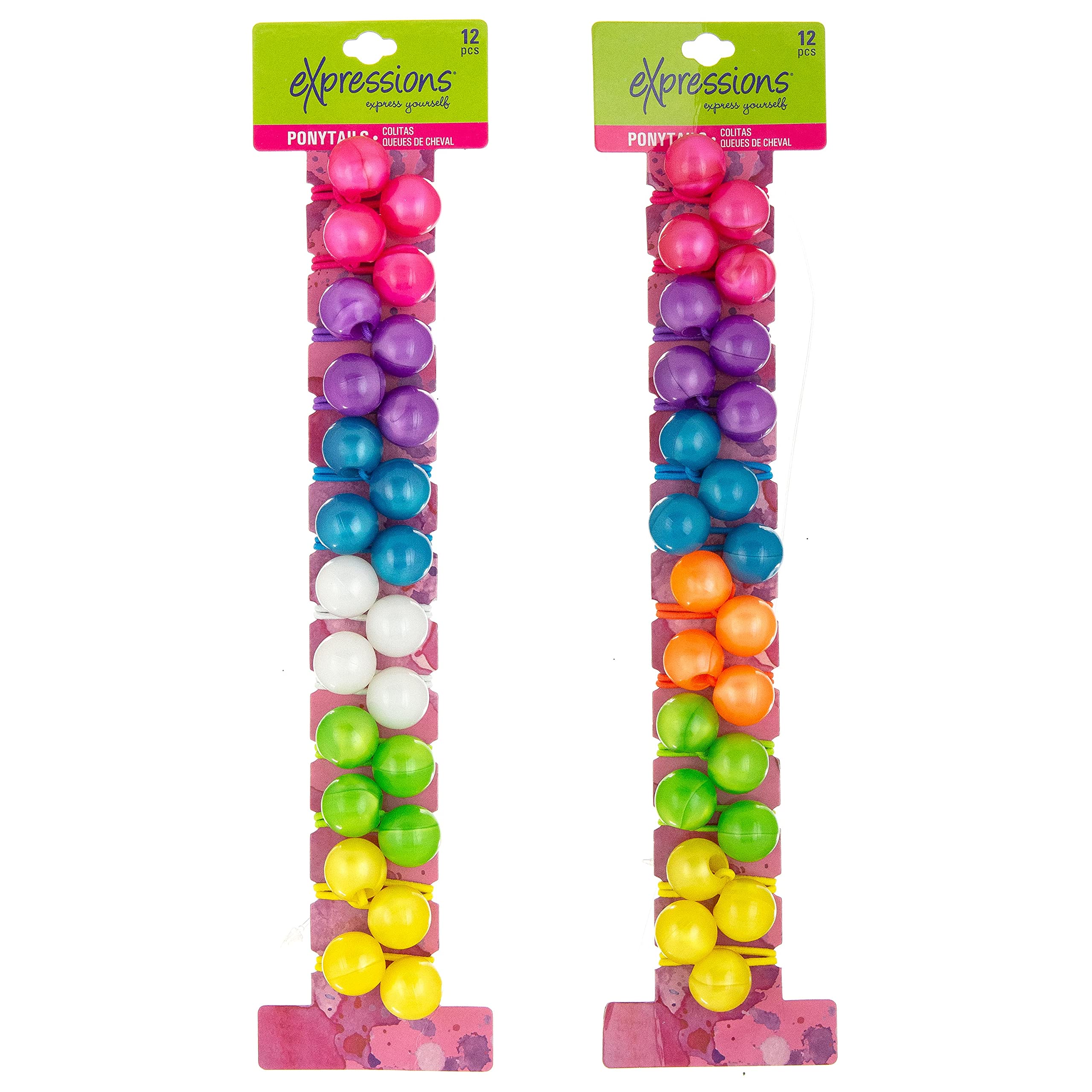 EXPRESSIONS gift-pack idea with elastics in a pouch for party favors and stocking stuffers
