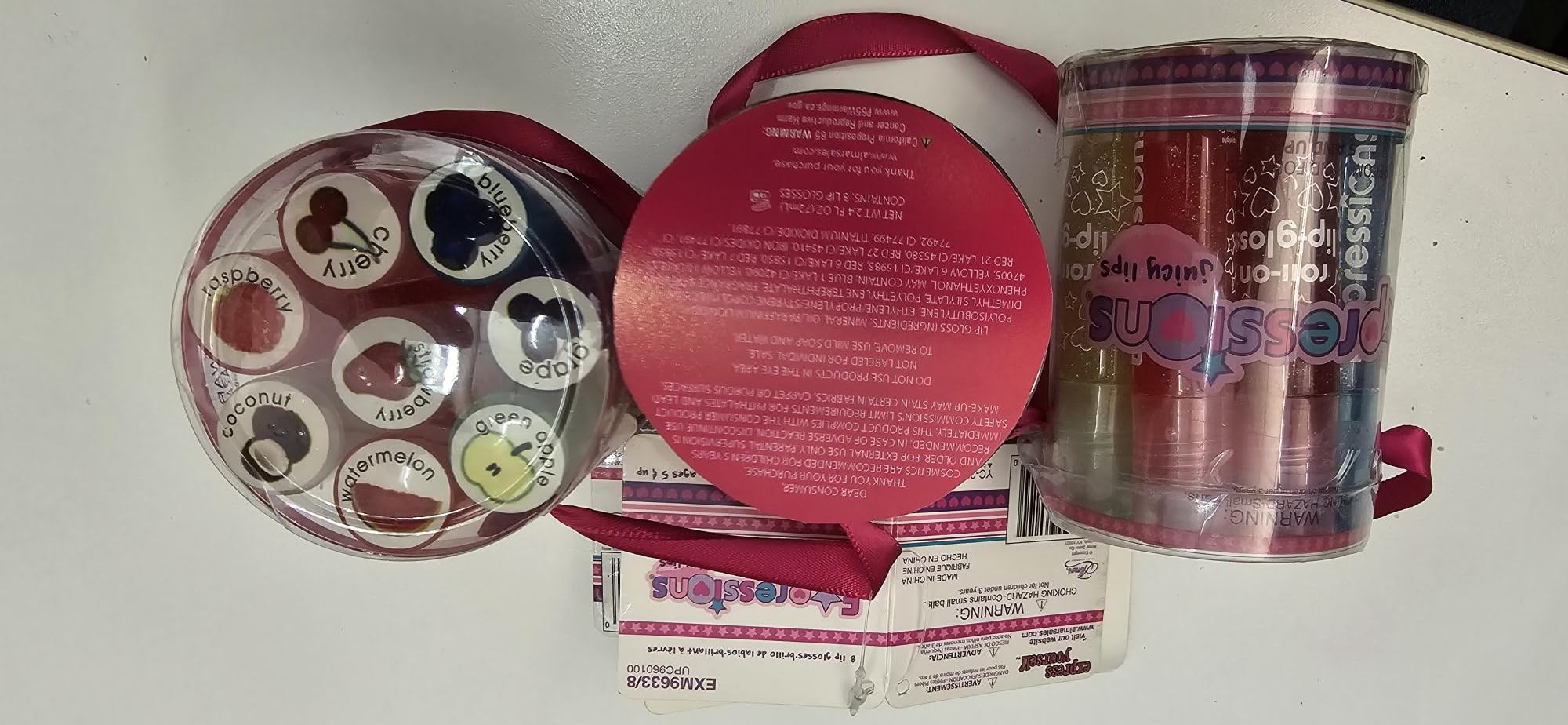 EXPRESSIONS birthday display showing gift-ready party favor appeal
