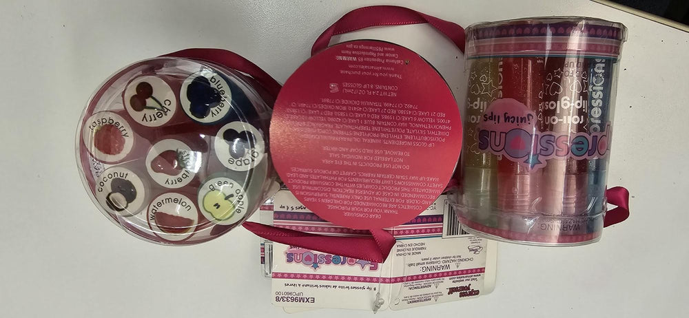 EXPRESSIONS birthday display showing gift-ready party favor appeal