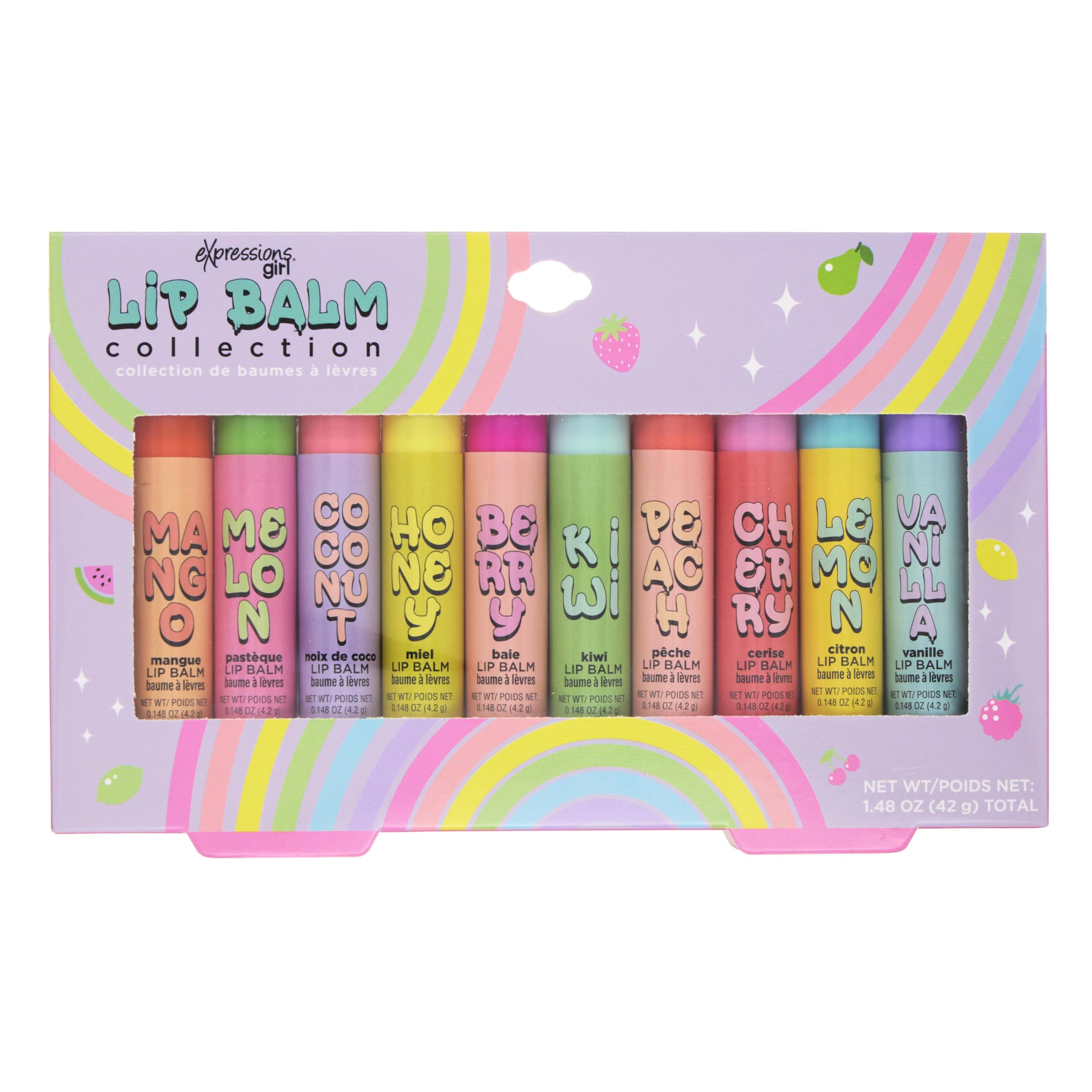 EXPRESSIONS open tube close-up showing smooth balm texture and hydration