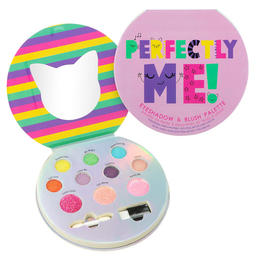 EXPRESSIONS compact open showing colorful pans and mirror for playful looks
