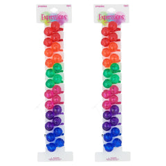 EXPRESSIONS storage pouch with ties packed for travel and easy organization