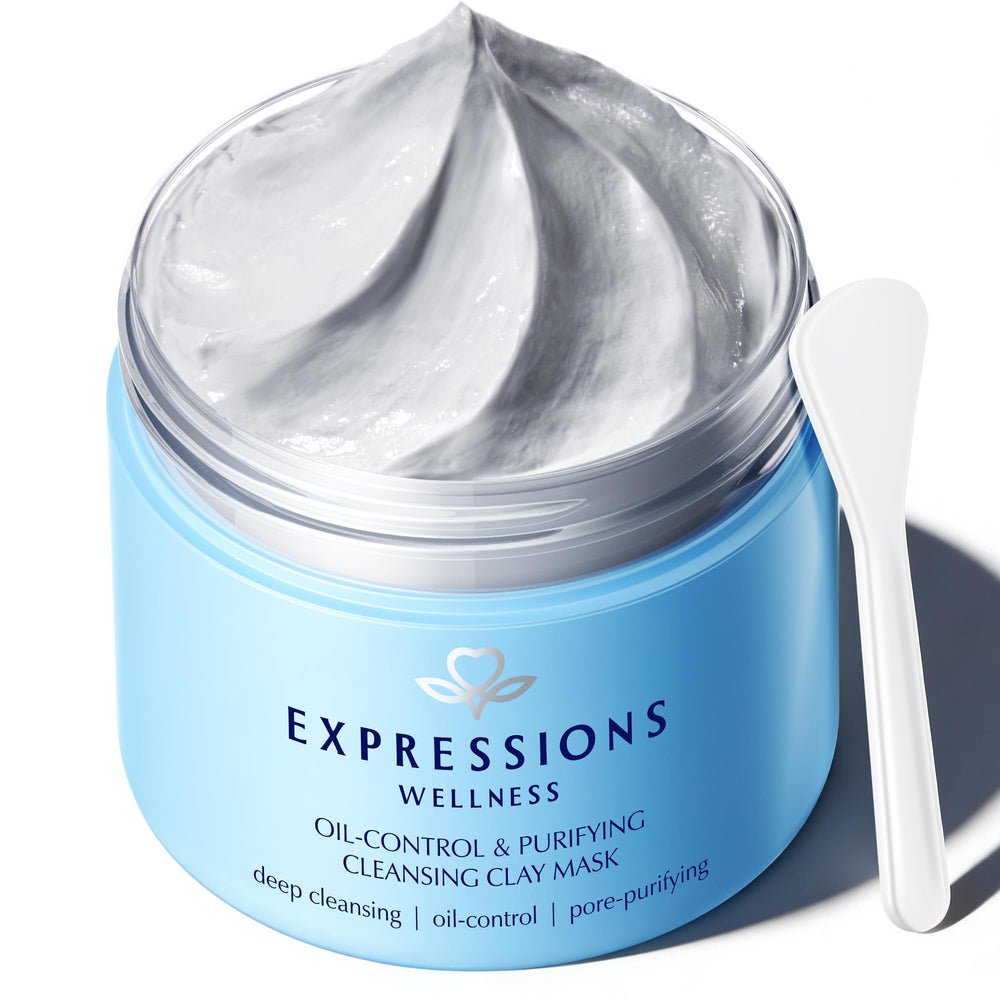 EXPRESSIONS WELLNESS jar front view showing product branding and size benefits