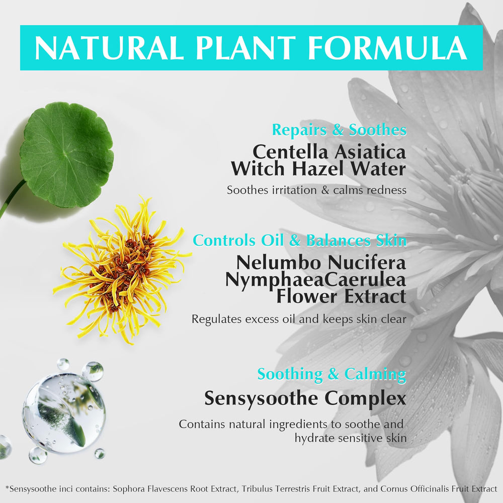 EXPRESSIONS WELLNESS close label detail emphasizing salicylic acid and zinc PCA benefits