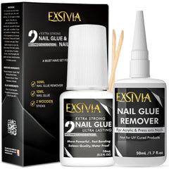 EXSIVIA kit front packaging showing compact travel-ready bottles and tools