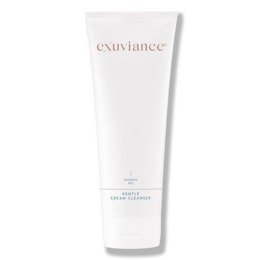 EXUVIANCE front packaging showing label and benefits for gentle cleansing