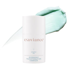 EXUVIANCE jar front view showing product and brand benefits