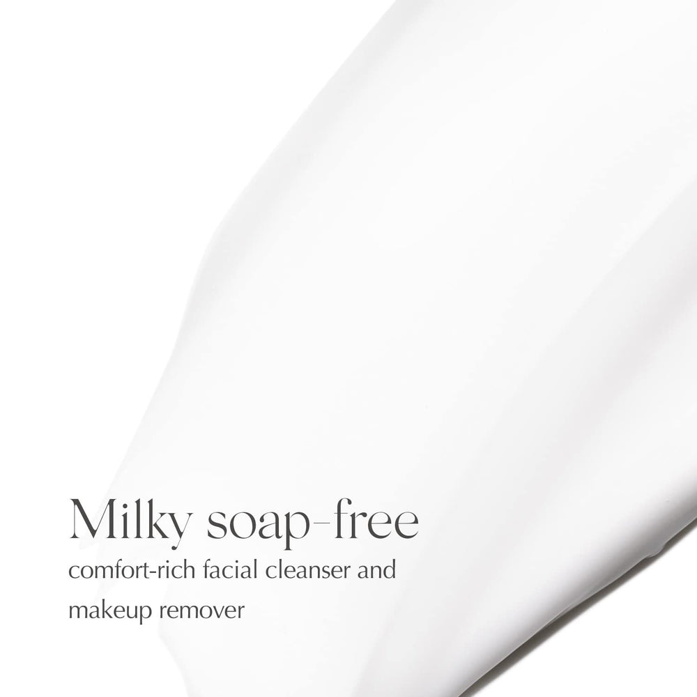 EXUVIANCE creamy milky texture close-up demonstrates soothing hydration