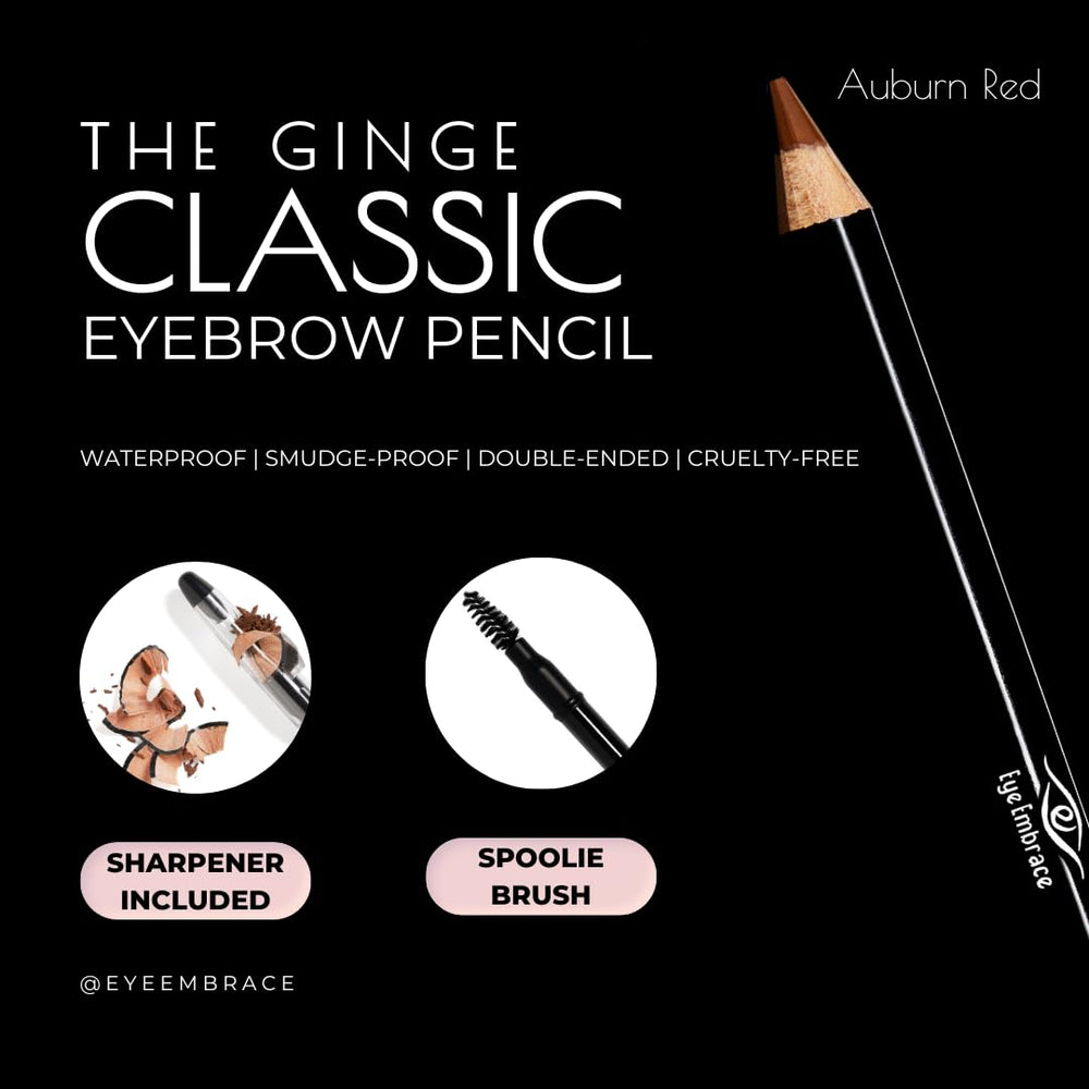 Eye Embrace spoolie brush close-up blending pigment for natural brows