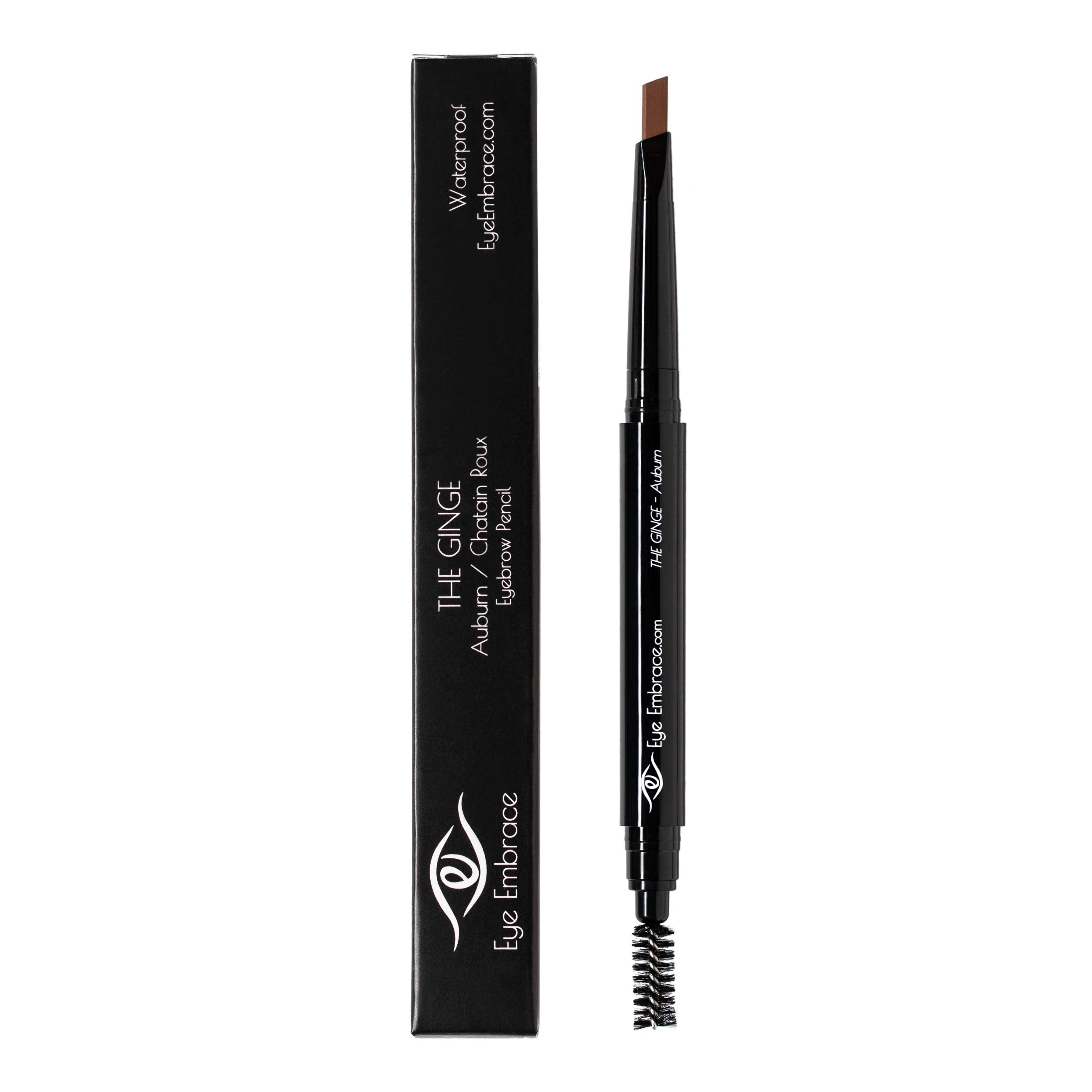Eye Embrace spoolie brush close-up, blends product for a softer natural finish