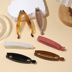 Eyegla half-up hairstyle using clip, quick everyday styling