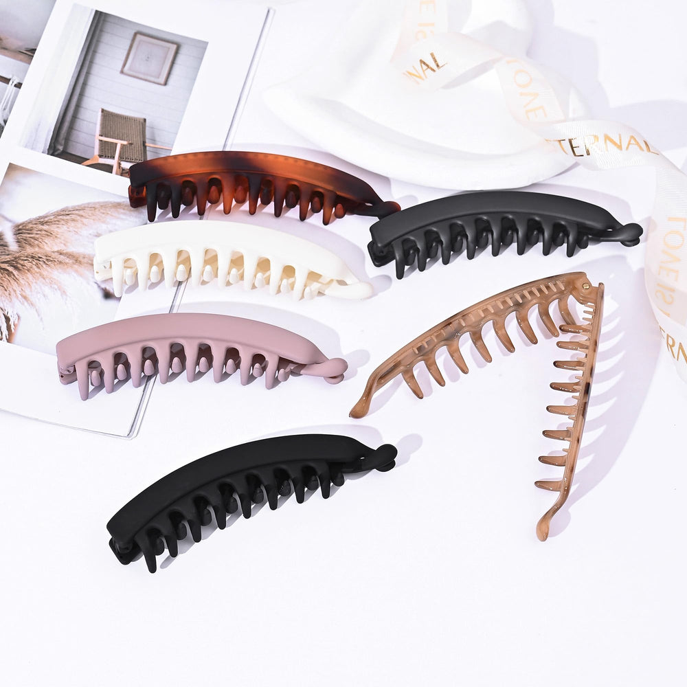 Eyegla clips on dressing table, ready for everyday and travel use