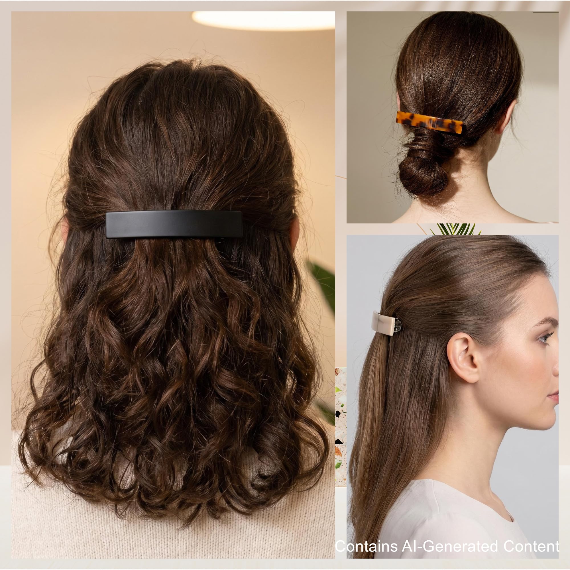 Eyegla barrettes packaged in gift box ideal for presentable gifting