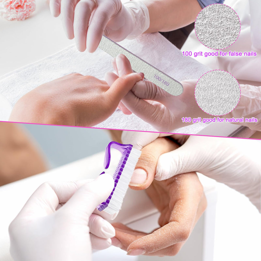 eyxformula cleaning brush removing debris for cleaner nails