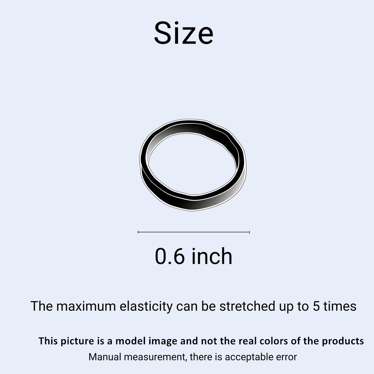 Ezepeo hand holding bag to show scale, bulk 3200 pieces for long-term use