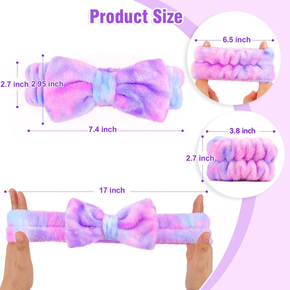 EZIGO headband held next to hand illustrating one-size stretch and fit