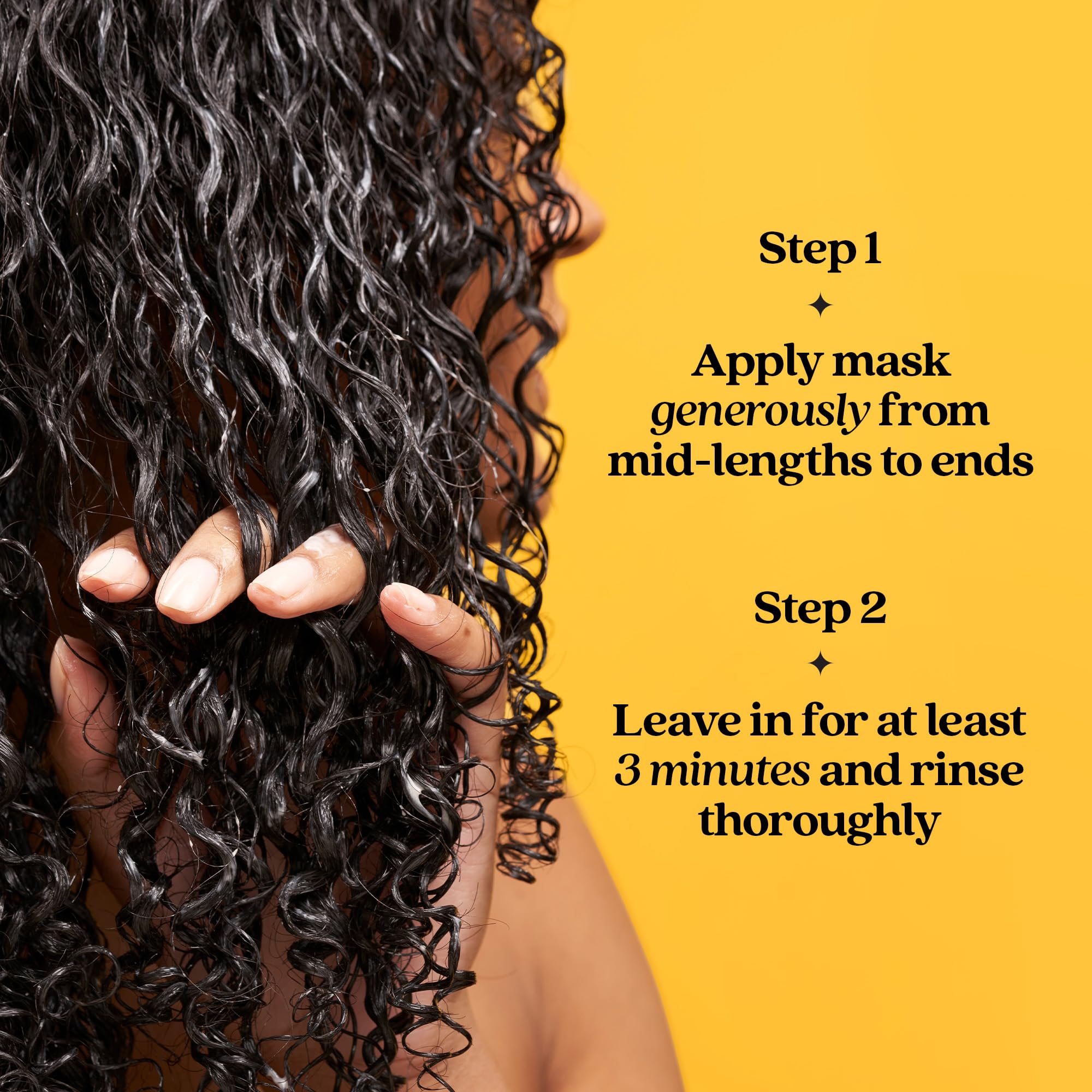 Fable & Mane before and after comparison showing enhanced shine