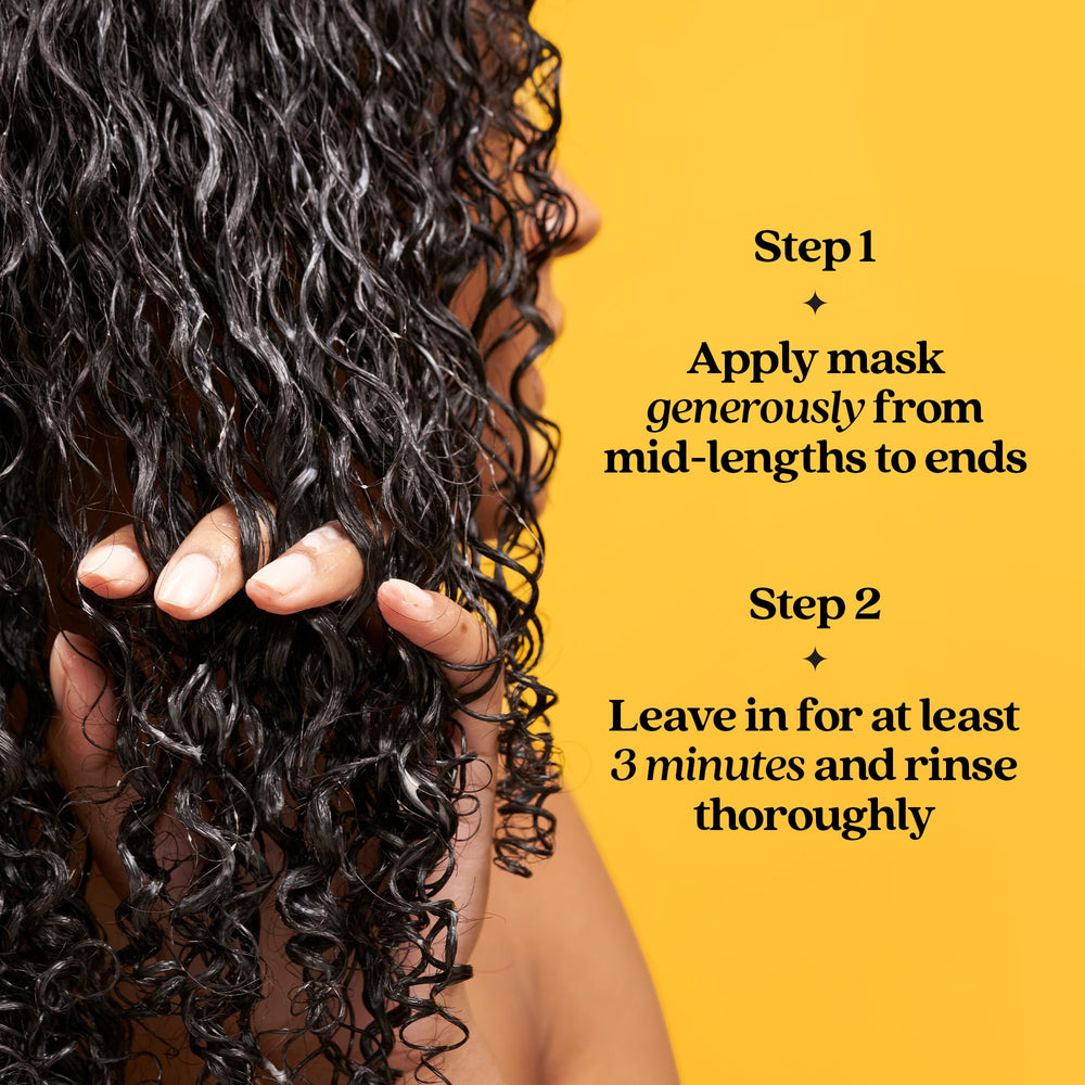 Fable & Mane before and after comparison showing enhanced shine