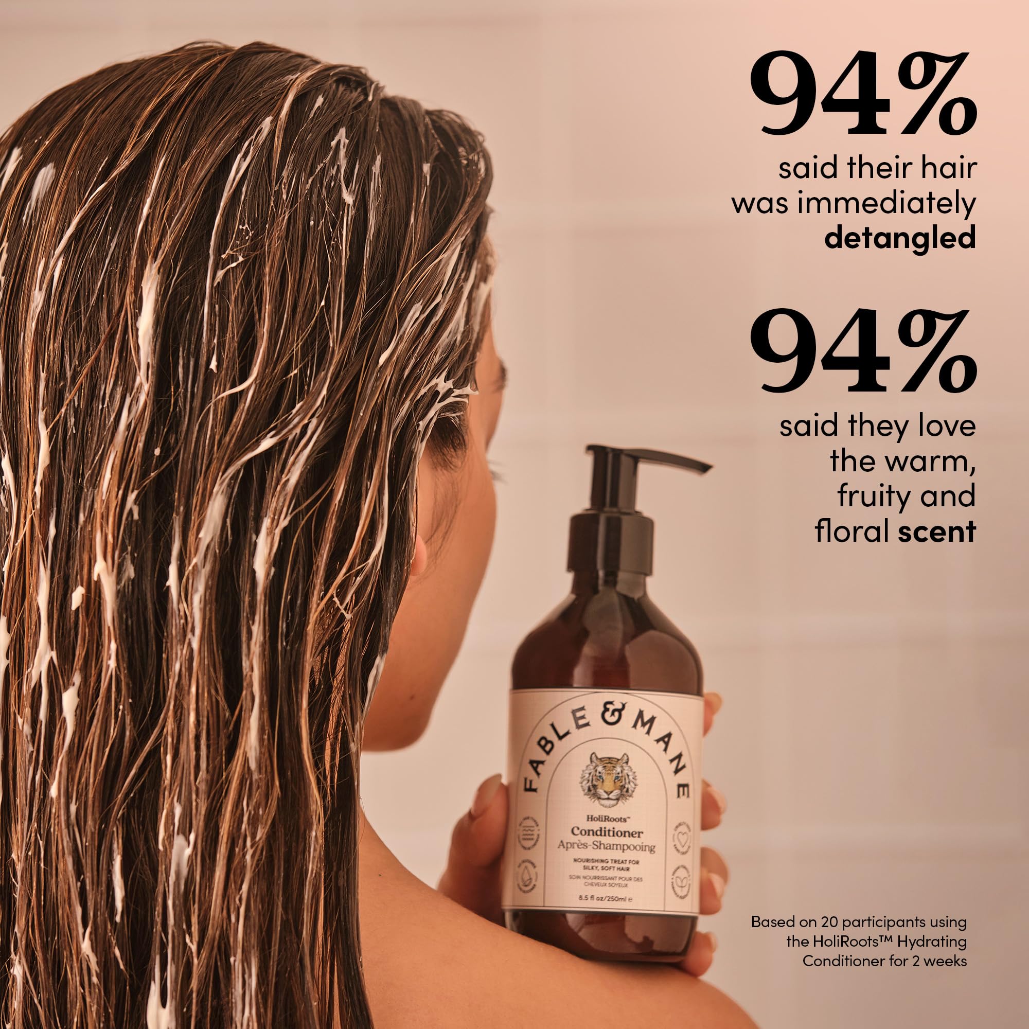 Fable & Mane close-up turmeric root highlighting natural nourishment