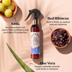 Fable & Mane product label close-up highlighting clean, silicone-free ingredients