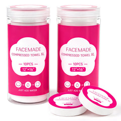 FACEMADE front packaging showing two waterproof bottles and brand
