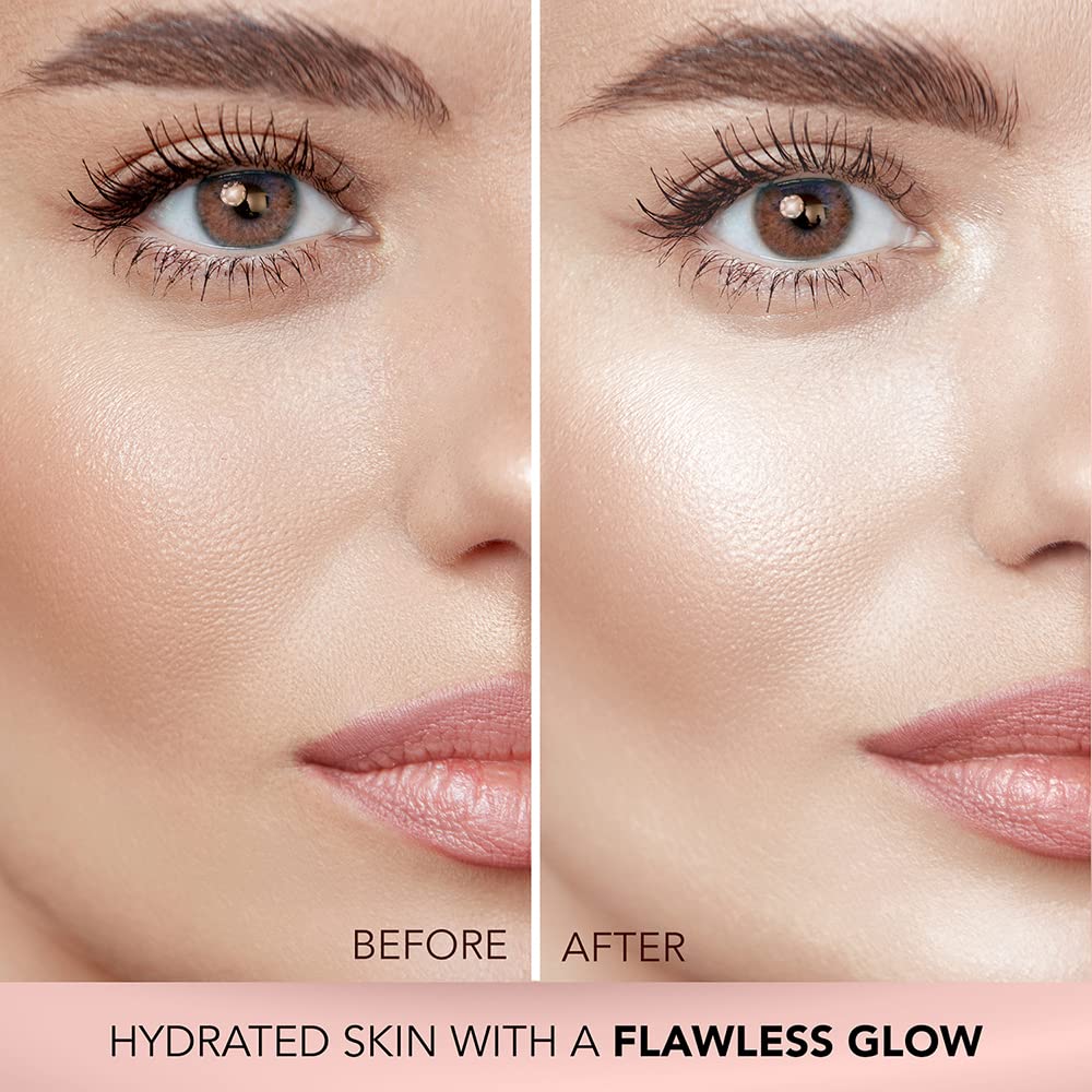 FACESCANADA strobe cream texture close-up highlighting smooth creamy consistency for hydration
