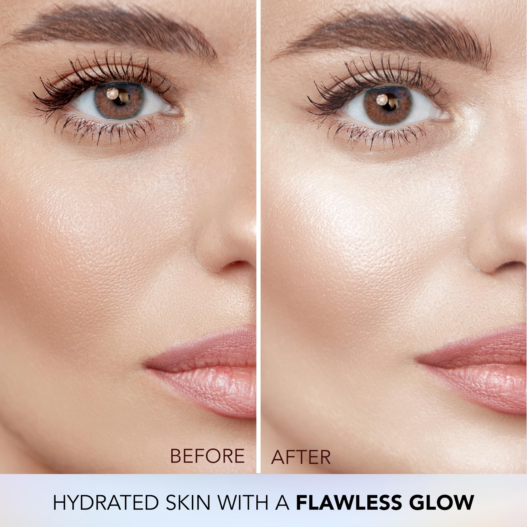 FACESCANADA close-up texture showing pearlescent cream for dewy finish