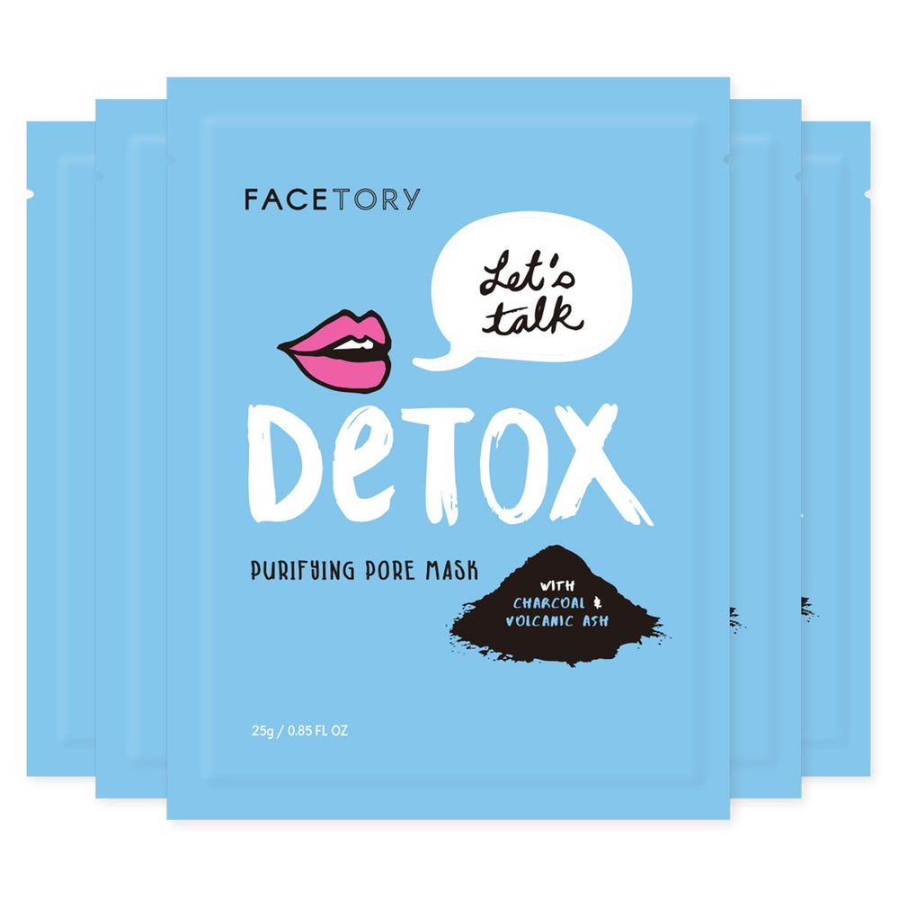 FACETORY front packaging five-pack showing product and branding