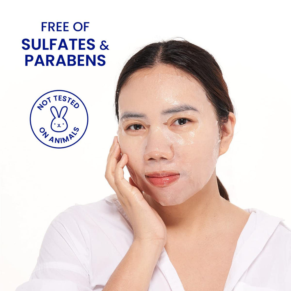 FACETORY mask held in hand indicating single-use size and travel-friendly convenience