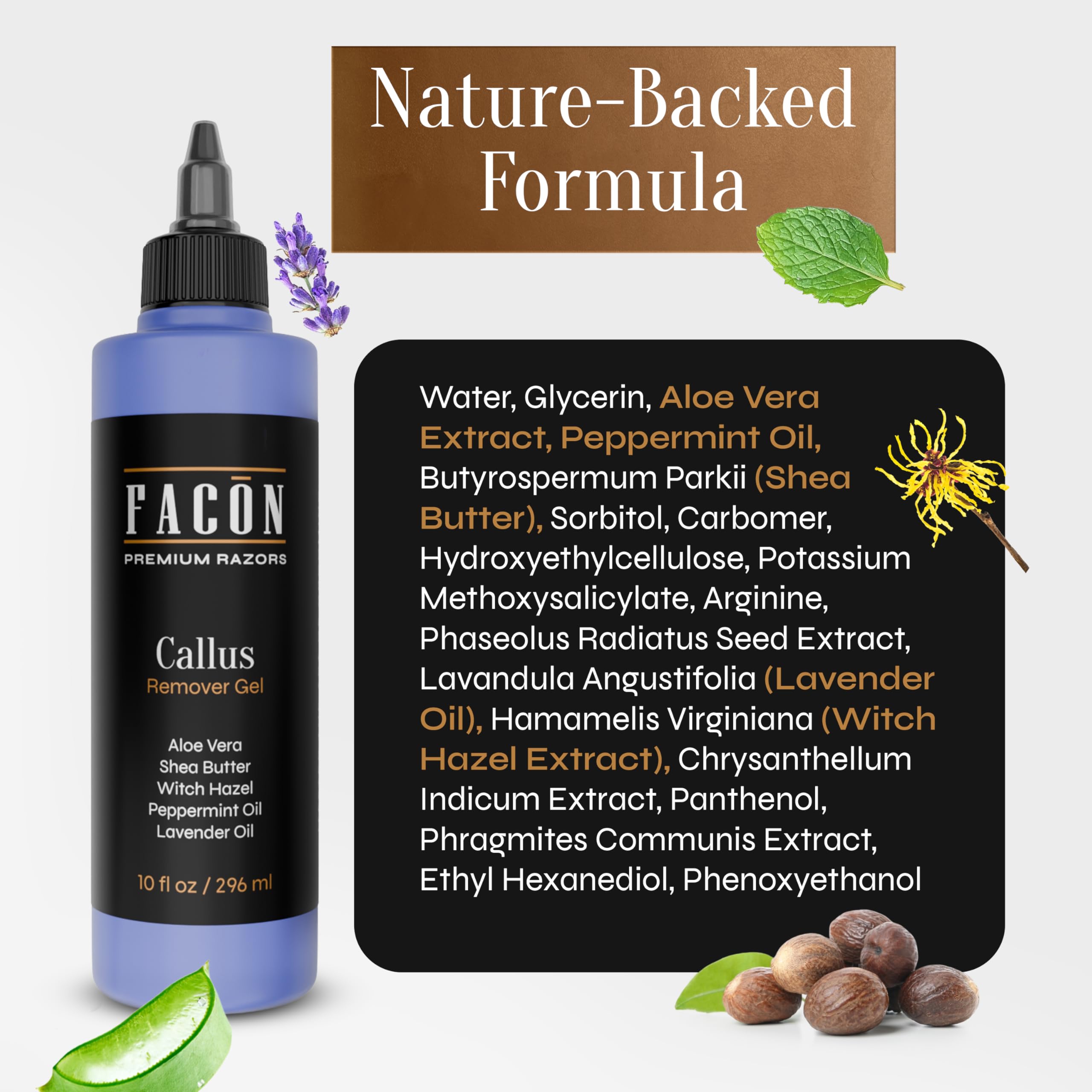 FACON smooth heel after exfoliation illustrating softer, rejuvenated skin result