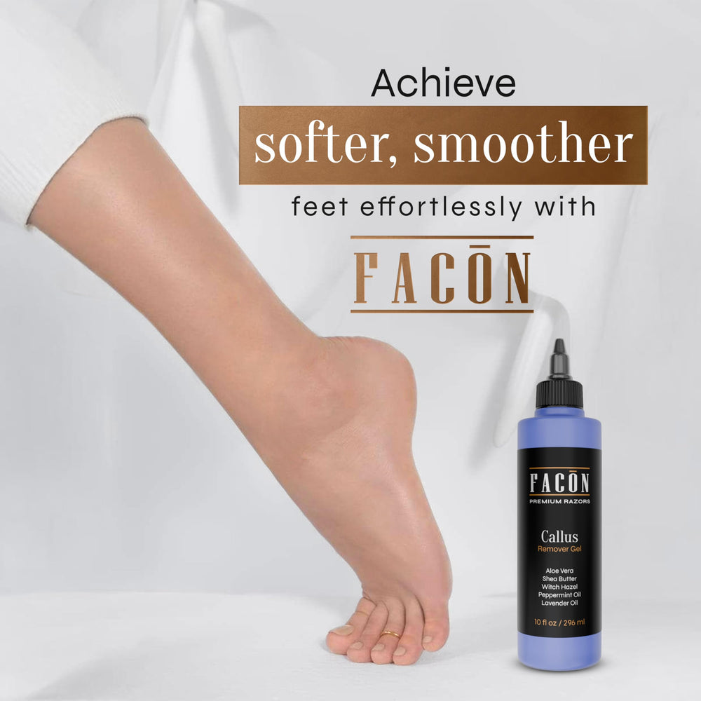 FACON bottle staged in bathroom with towel conveying calming at-home spa experience