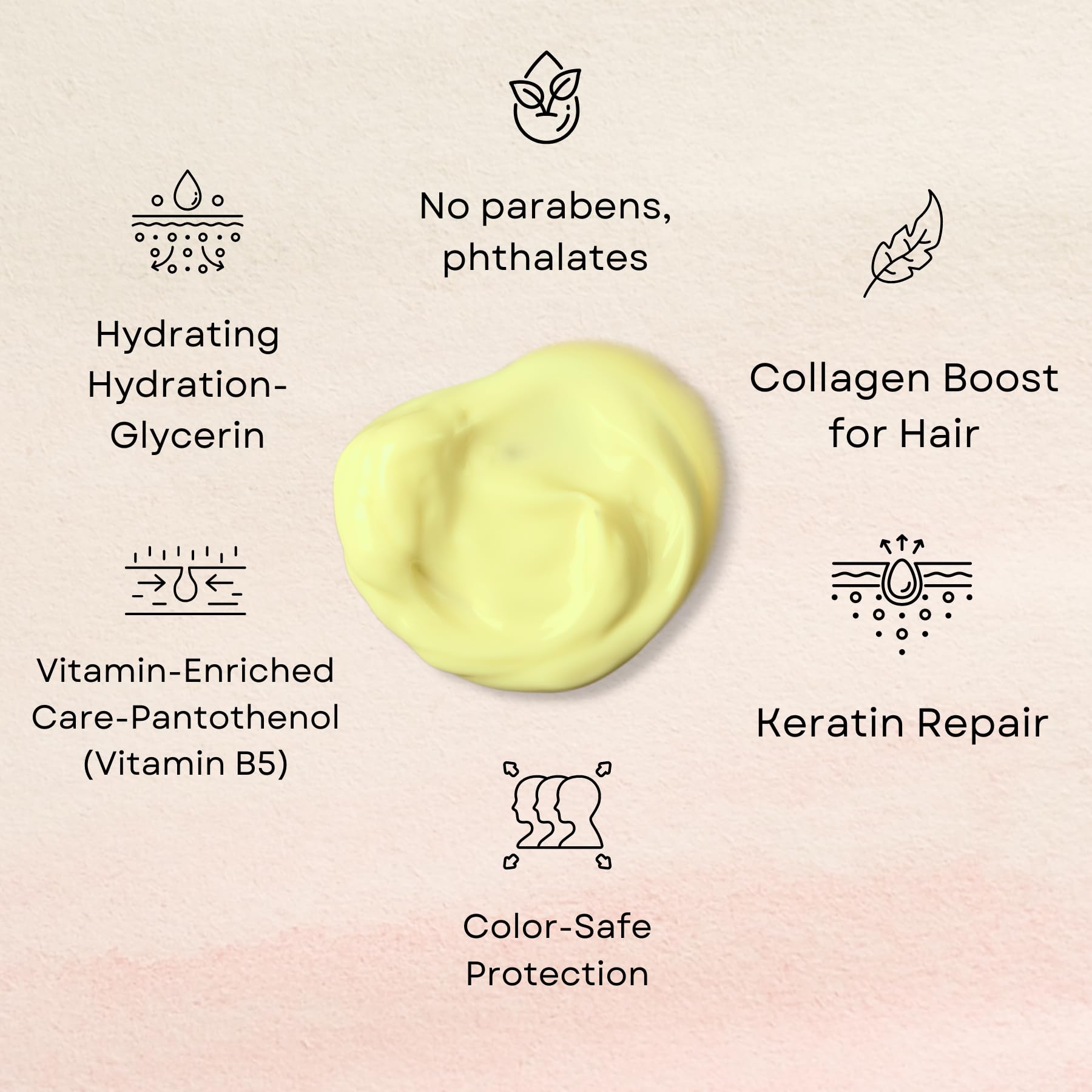 Fadelo creamy mask texture close-up highlighting rich consistency and nourishing feel