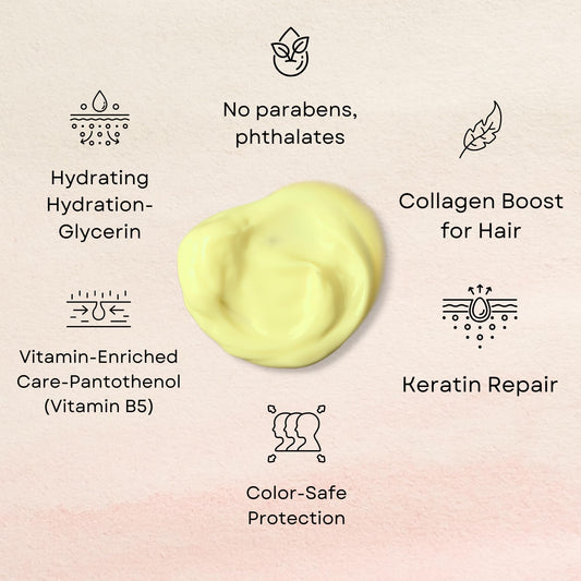 Fadelo creamy mask texture close-up highlighting rich consistency and nourishing feel